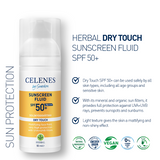 Herbal Sunscreen Dry Touch Fluid Spf 50