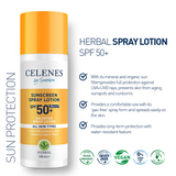 Herbal Sunscreen Spray Lotion 50 Spf