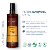 Herbal Tanning Oil Spf 15+