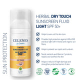 Herbal Tinted Sunscreen Dry Touch Fluid SPF 50