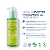 Celenes By Sweden Nordic Oil 250ML Purifying Face Cleansing Oil Sensitive Skin