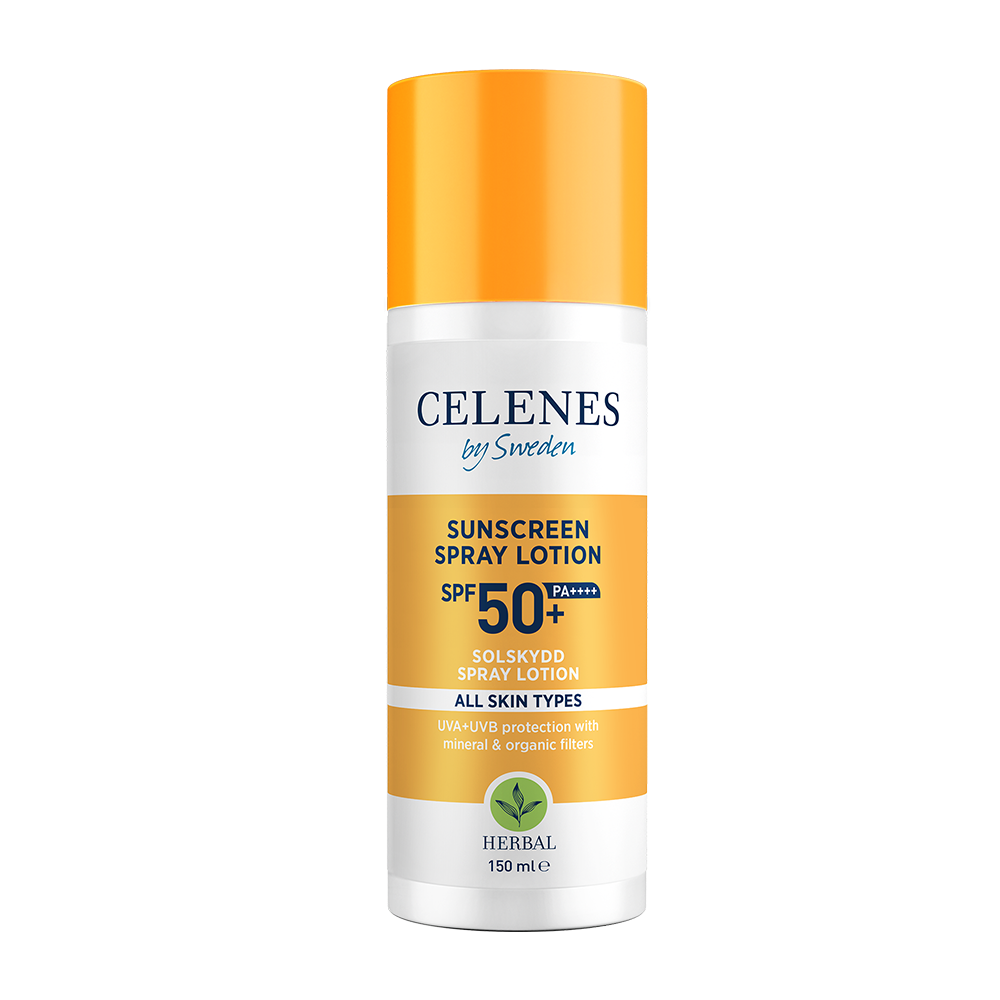Herbal Sunscreen Spray Lotion 50 Spf