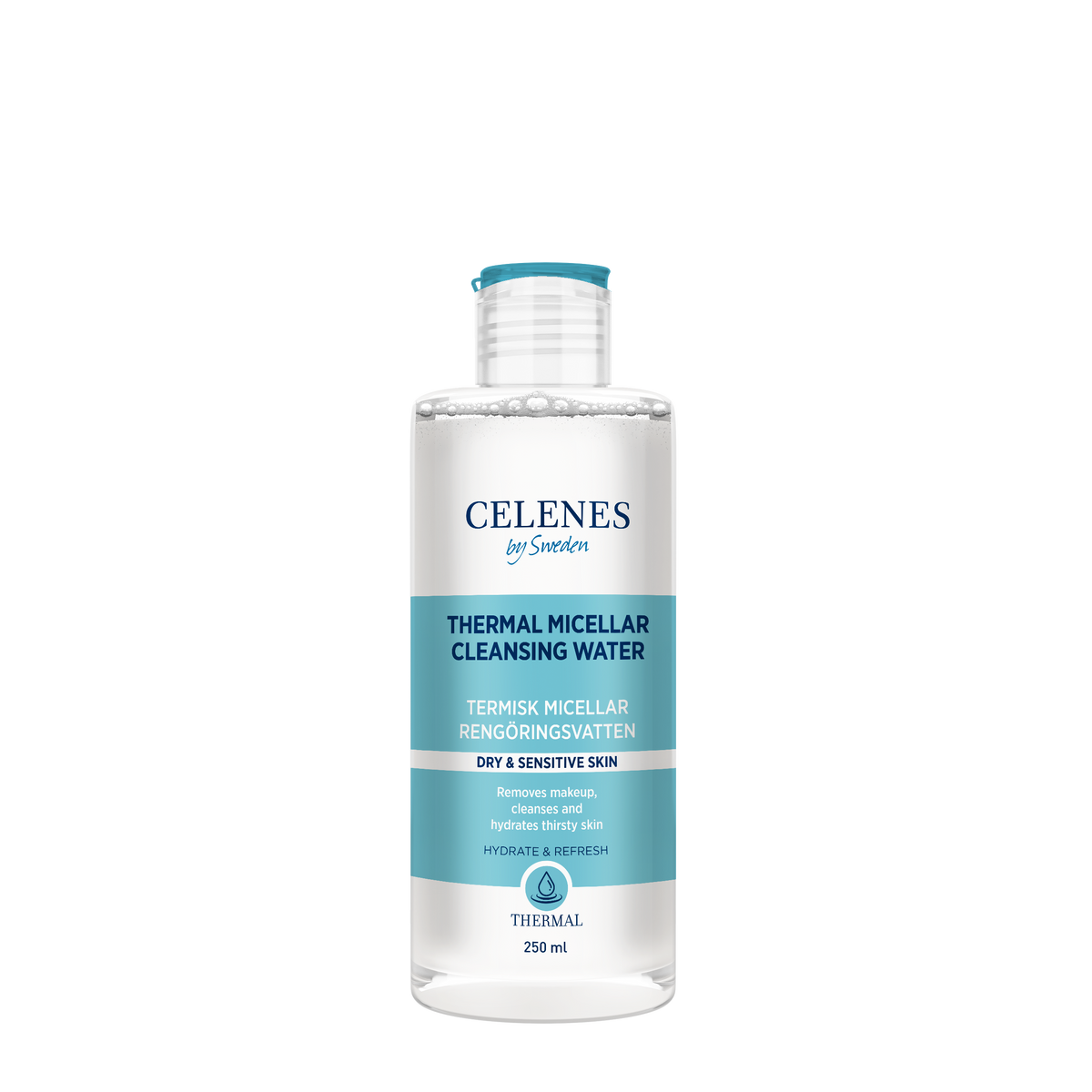 EAU NETTOYANTE MICELLAIRE THERMALE PEAU SÈCHE/SENSIBLE