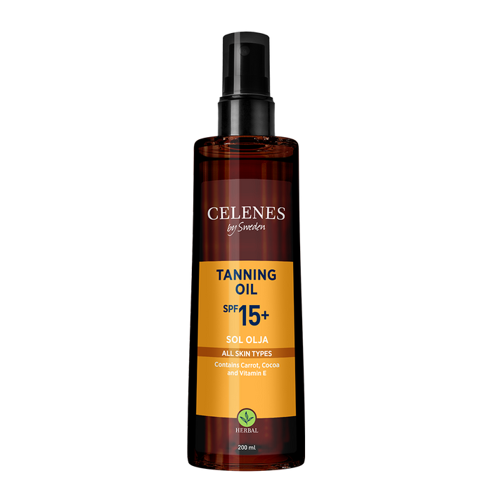 Herbal Tanning Oil Spf 15+