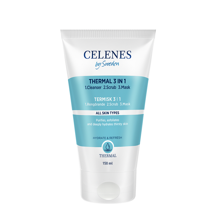 Thermal 3 In 1 Cleanser Scrub Mask