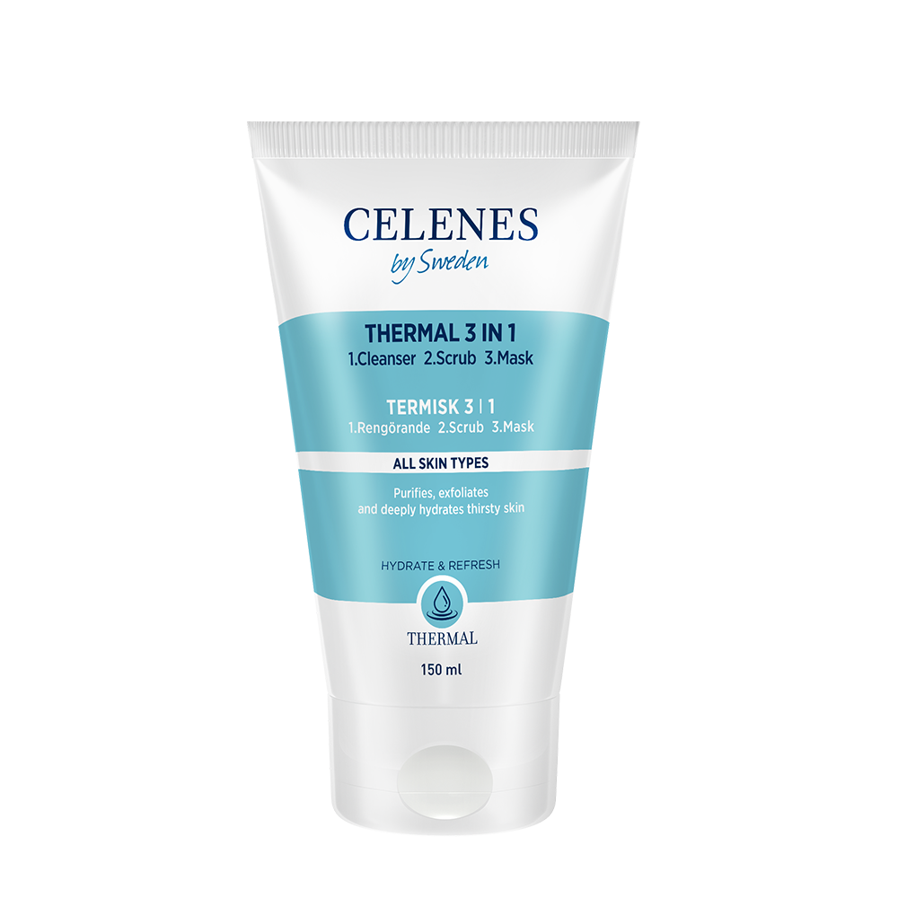 Thermal 3 In 1 Cleanser Scrub Mask