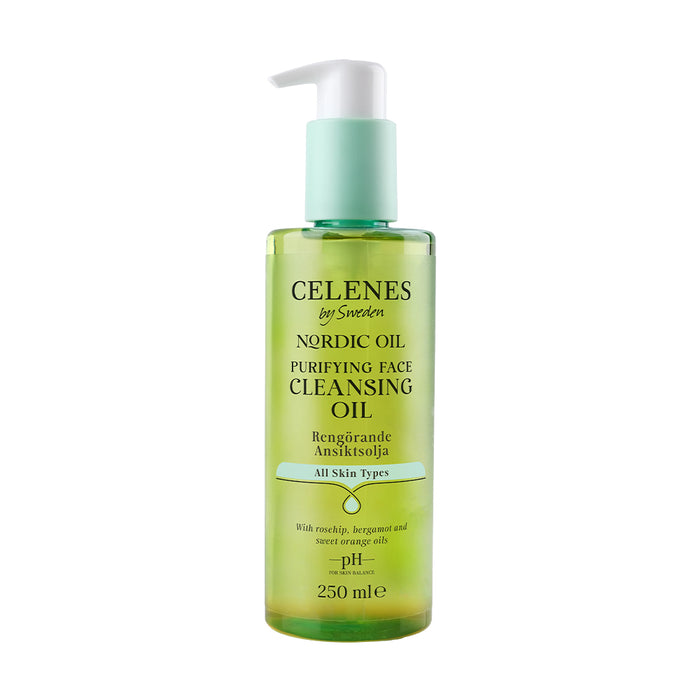 Celenes By Sweden Nordic Oil 250ML Purifying Face Cleansing Oil All Skin Types