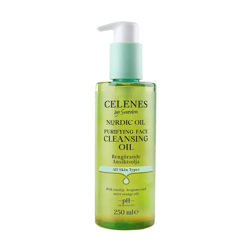 Celenes By Sweden Nordic Oil 250ML Purifying Face Cleansing Oil All Skin Types